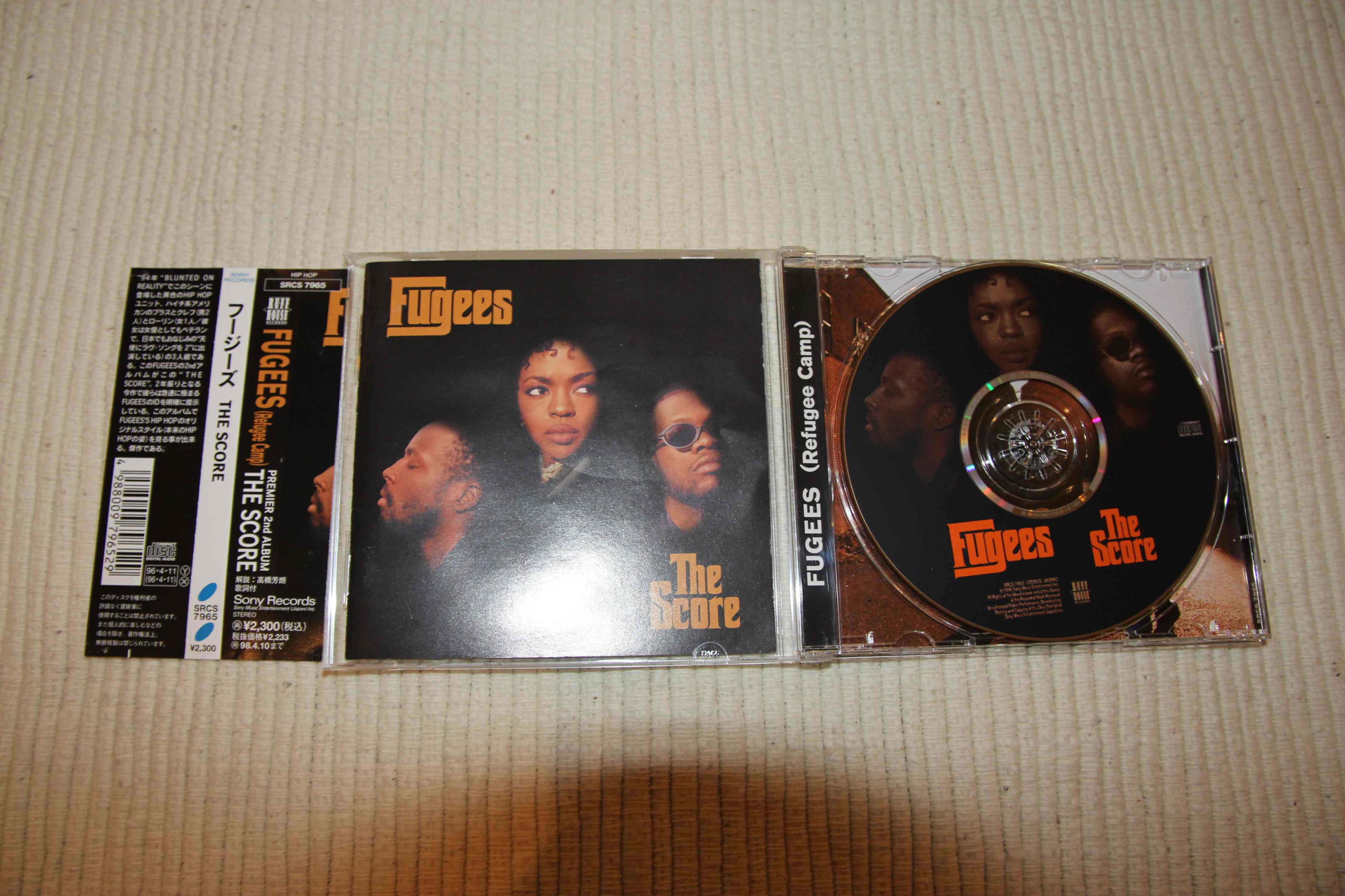 FUGEES - THE SCORE - JAPAN